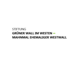 Logo der Stiftung Grüner Wall im Westen