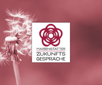 Bild und Logo der Marienstatter Zukunftsgespräche 2018