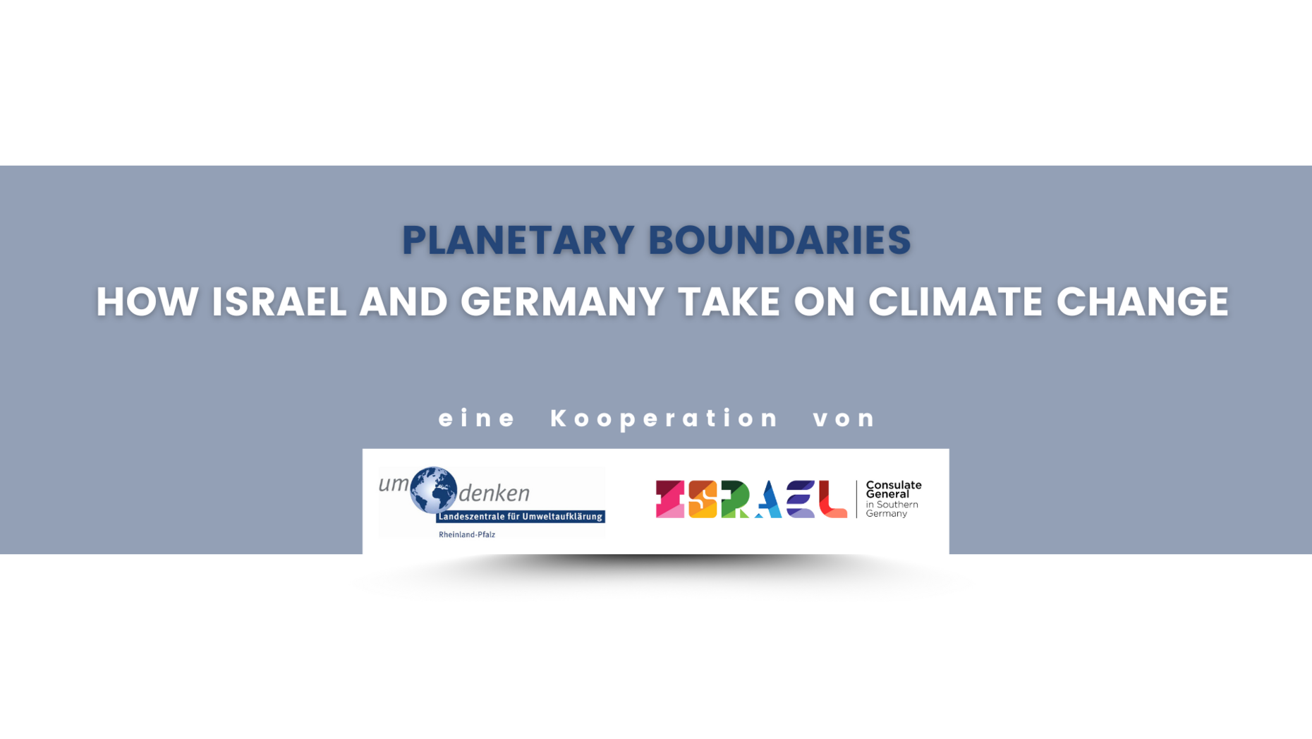 Banner der Webinarreihe "Planetary Boundaries"