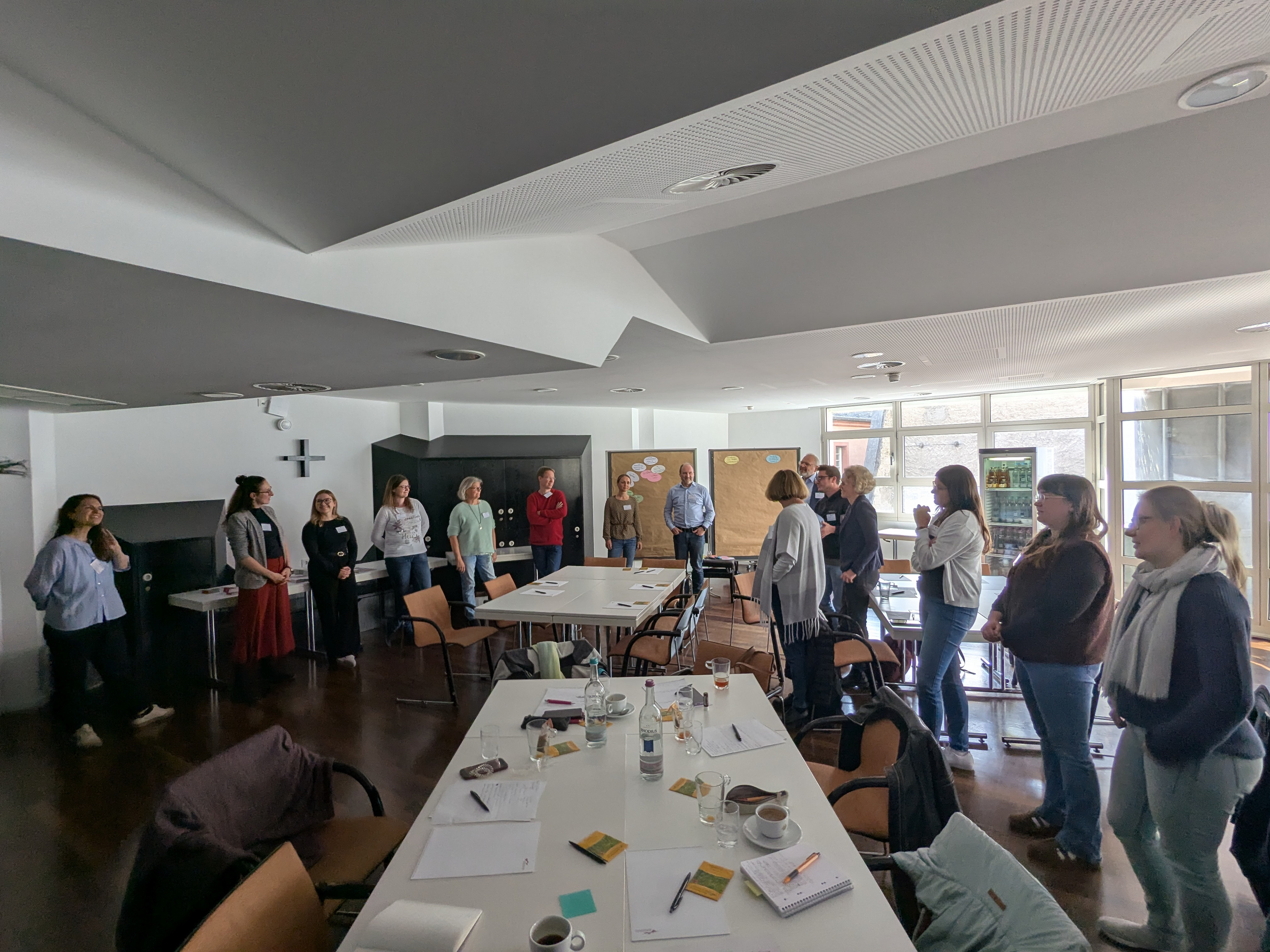 Einblick in die Veranstaltung "Souverän kommunizieren" vom 30.09.2025 im Erbacher Hof