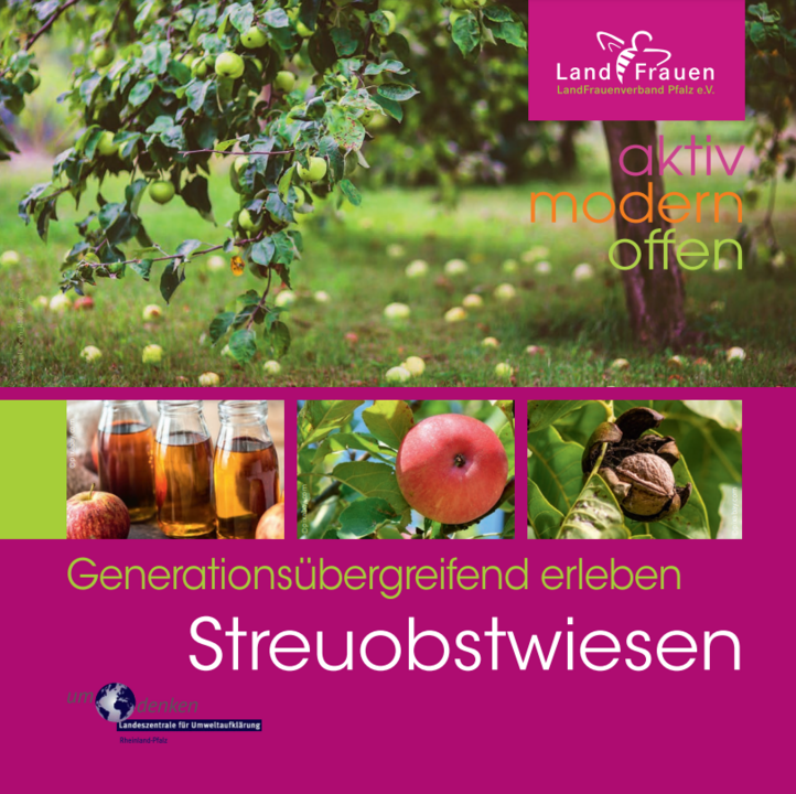 Cover der Broschüre Streuobstwiesen Kochbuch